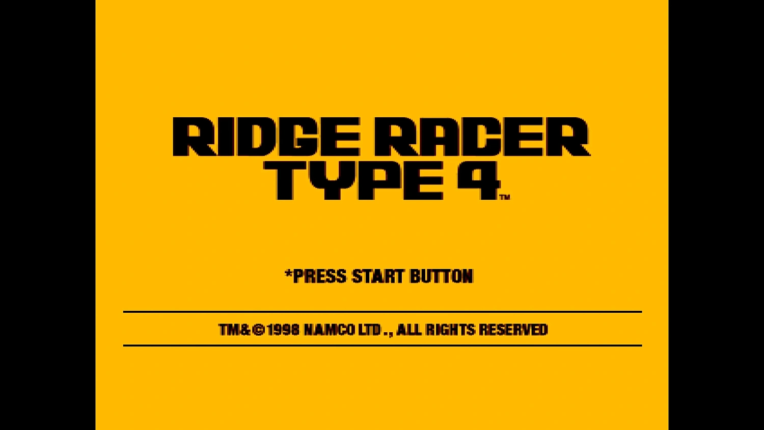 R4 RIDGE RACER TYPE 4®