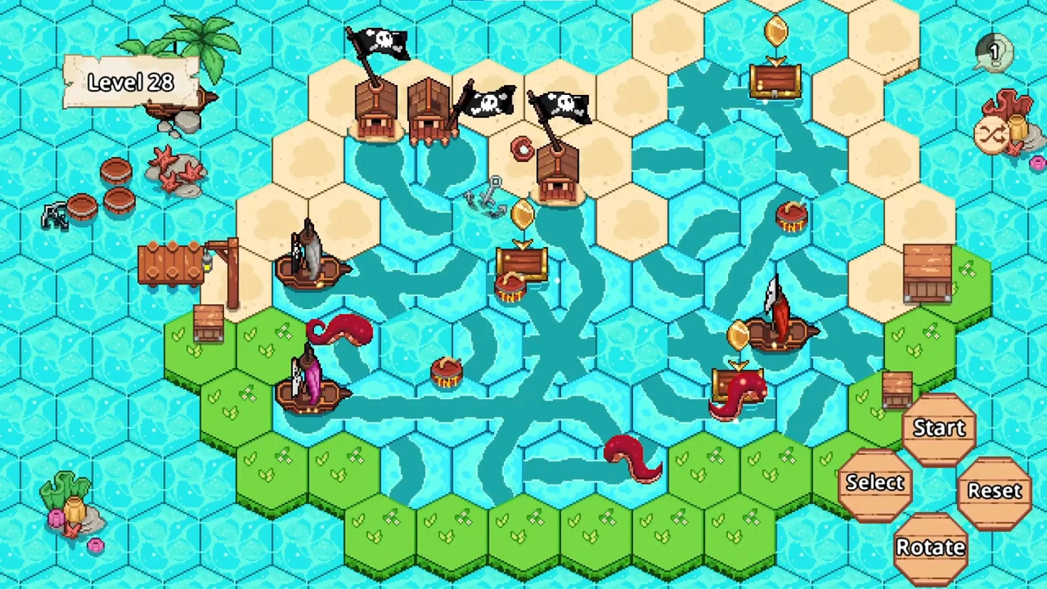 Pirate Trails: Tentacles and Treasures