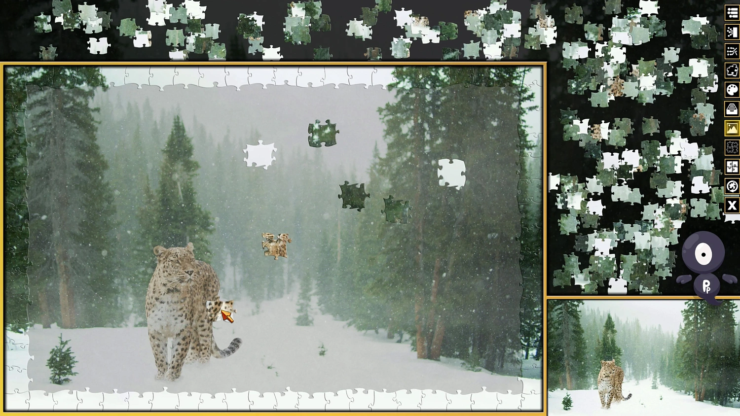 Pixel Puzzles WINTER Jigsaws