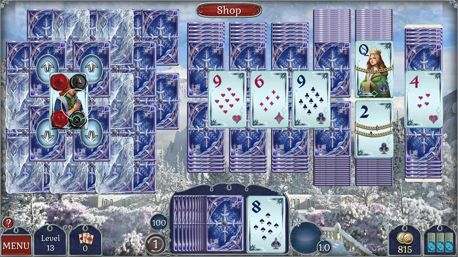 Jewel Match Solitaire: Winterscapes 2 Collector's Edition
