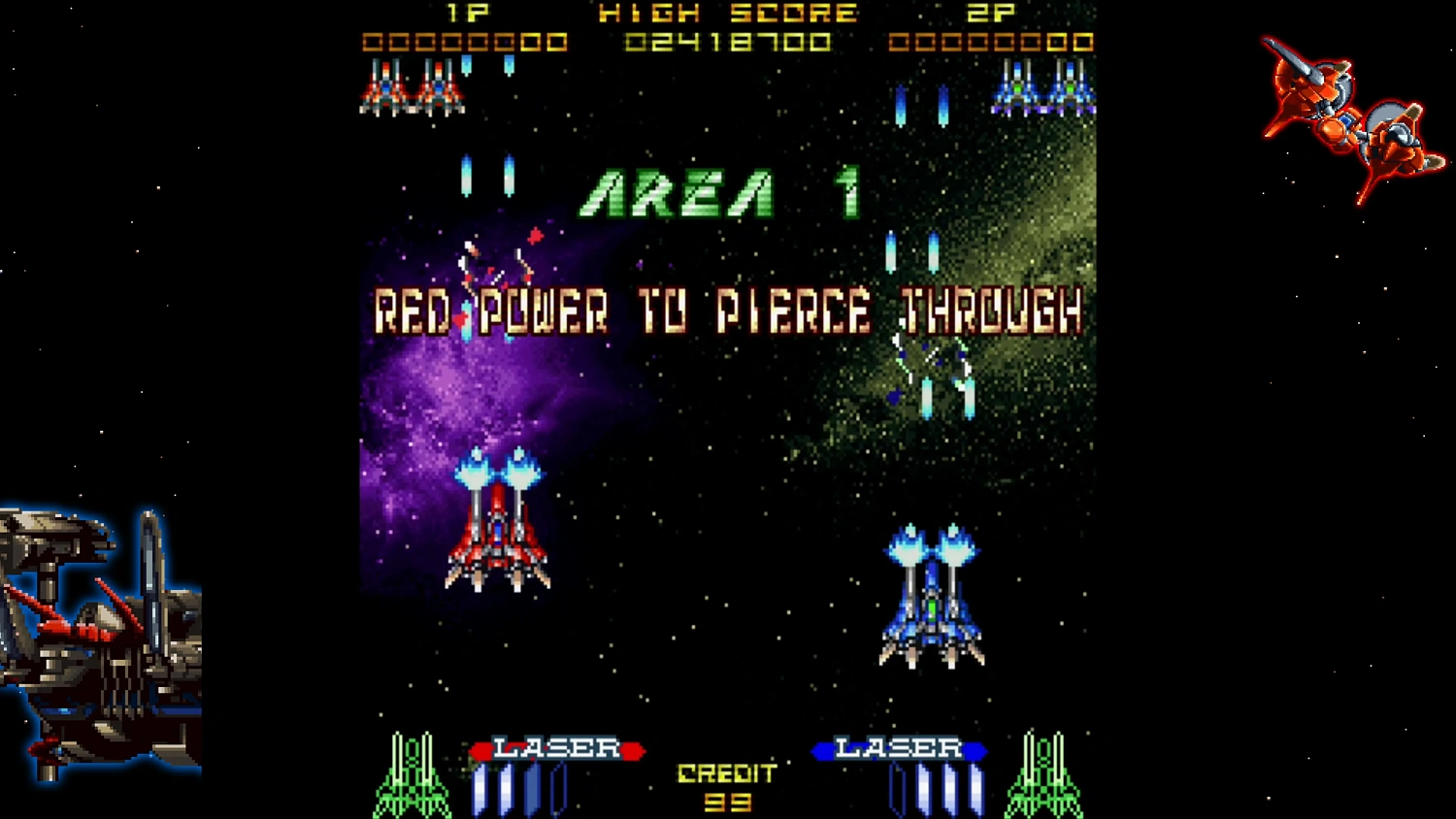 Layer Section™ & Galactic Attack™ S-Tribute