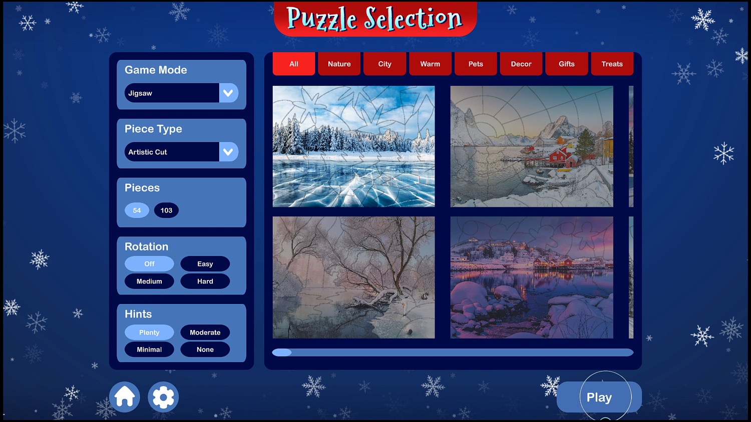 Puzzle Vacations: Christmas