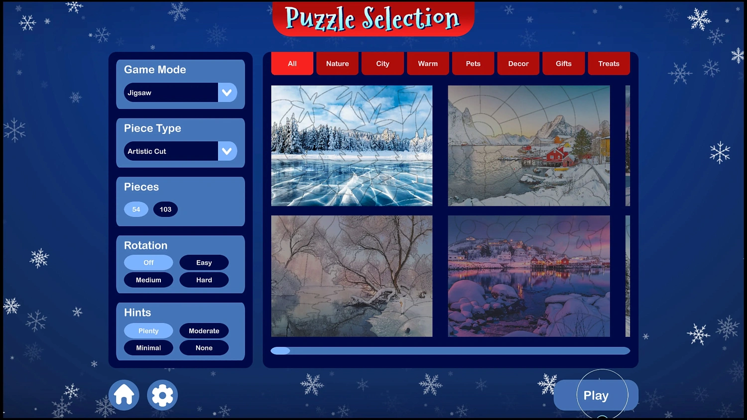 Puzzle Vacations: Christmas