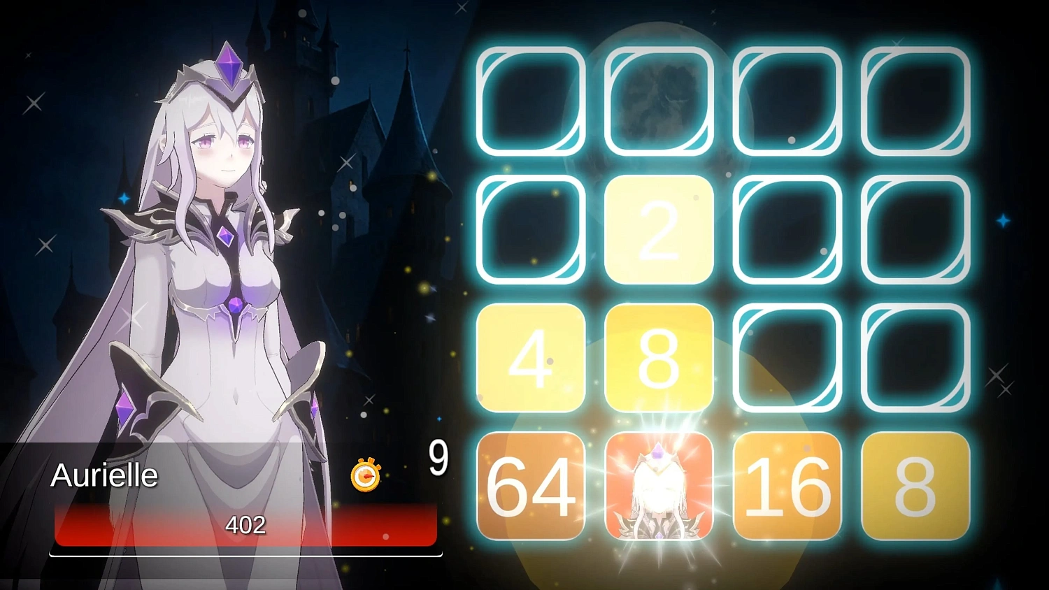 Battle Puzzle 2048 - Maidens of Steel