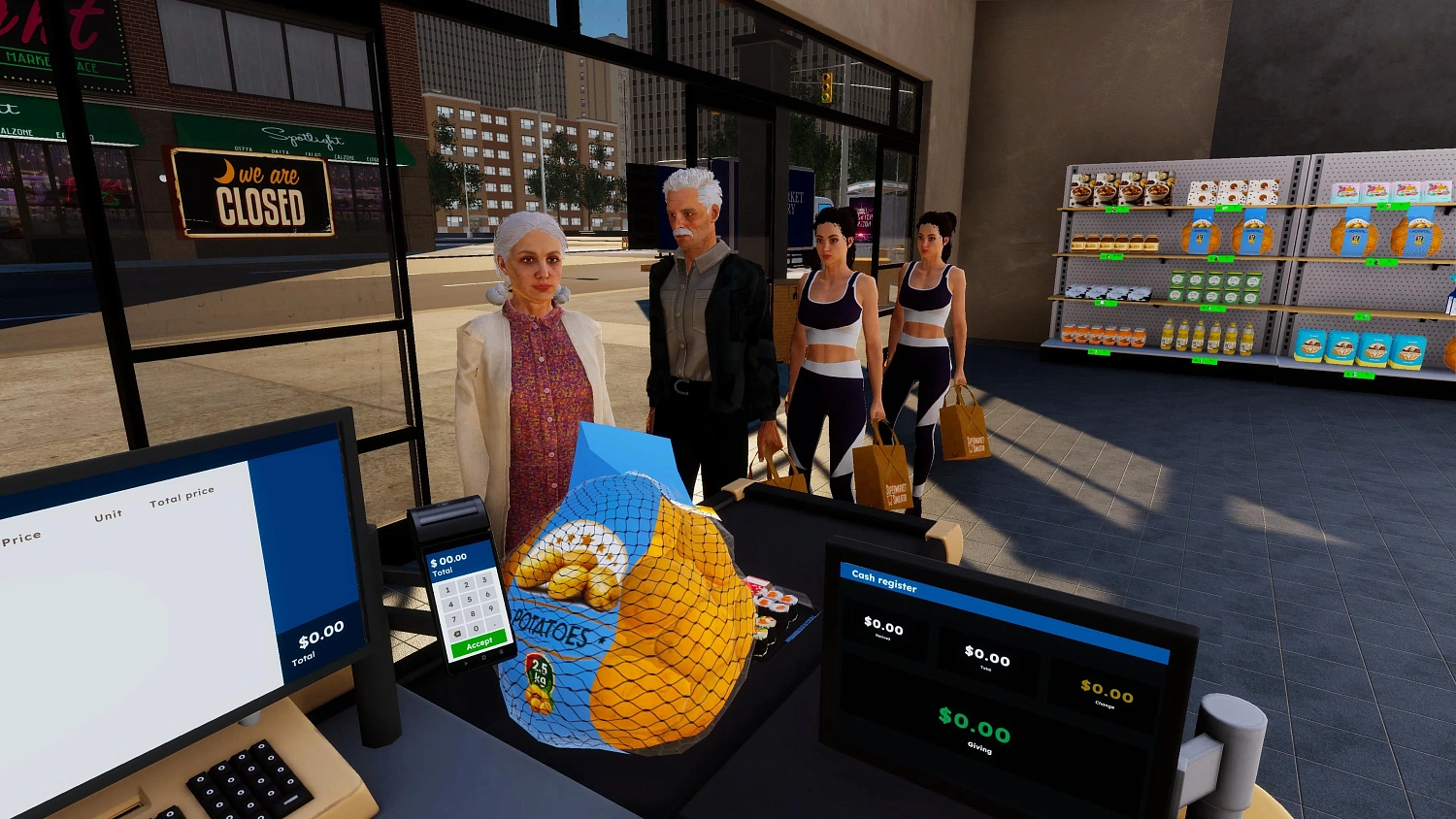 Supermarket CEO Simulator