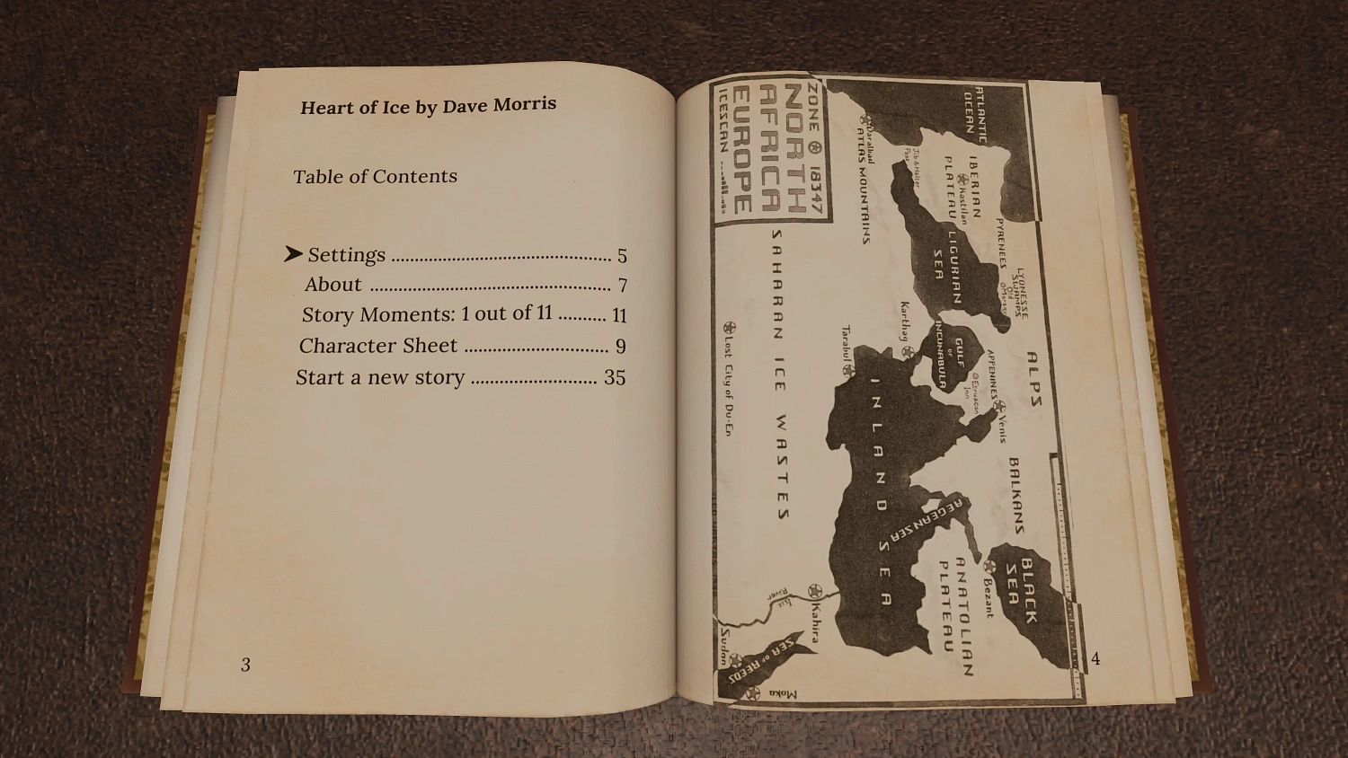 Heart of Ice by Dave Morris