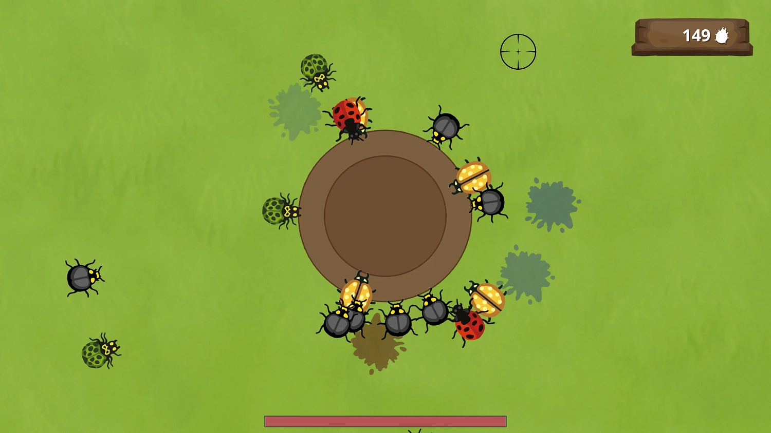 Crash Bugs Cake Defense