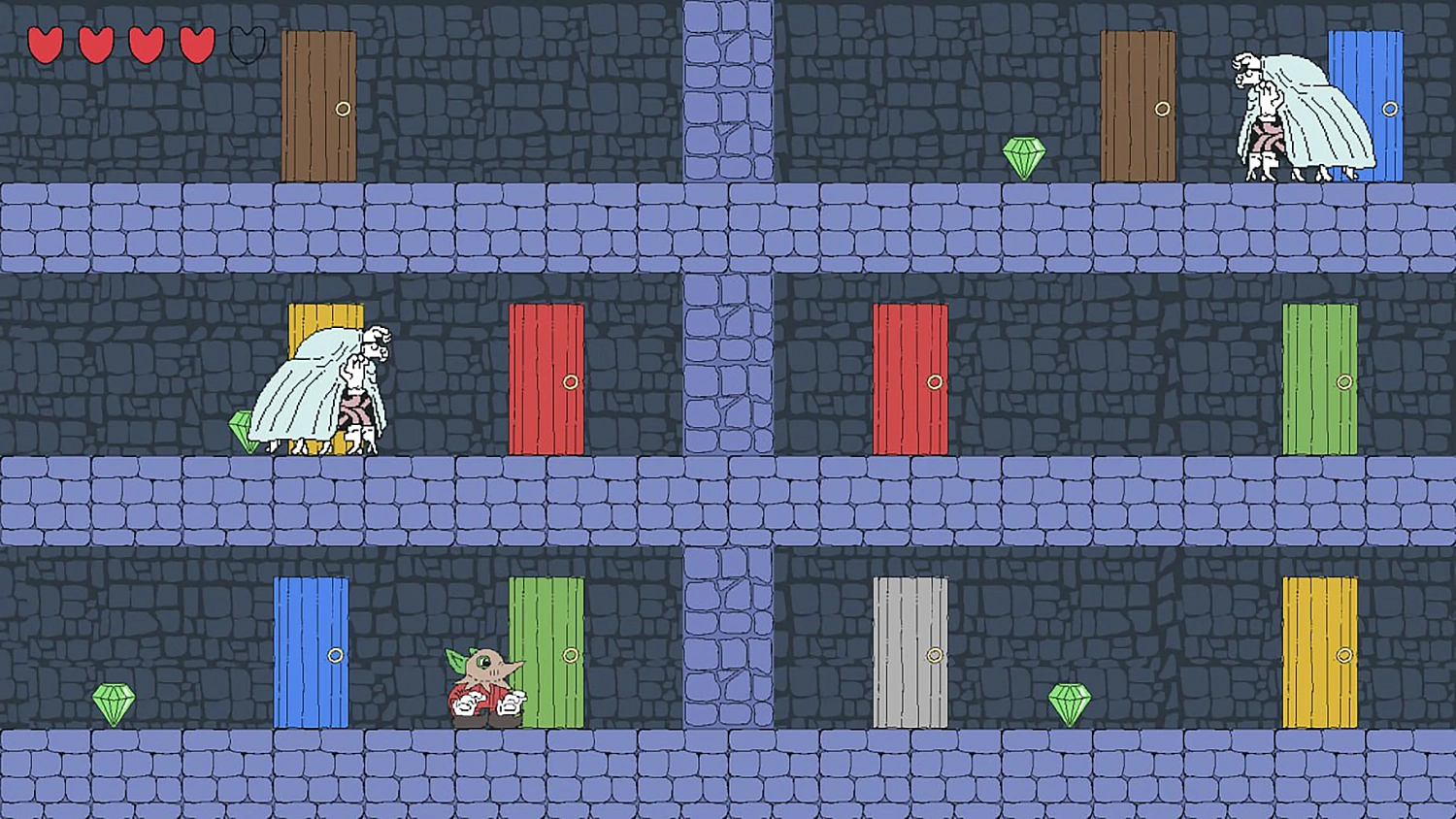 Duende en el castillo