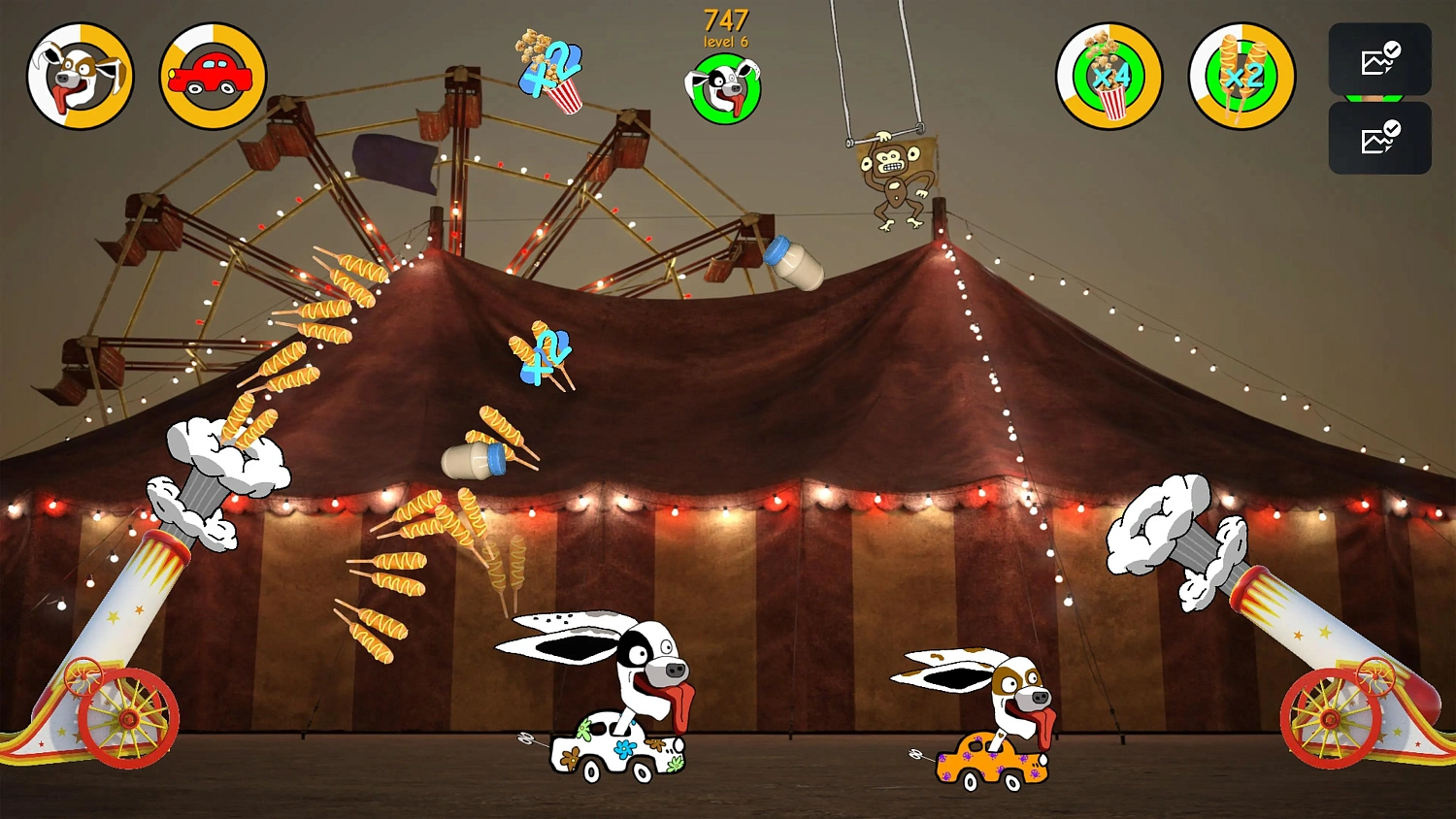 Astro & Suzy van al circo