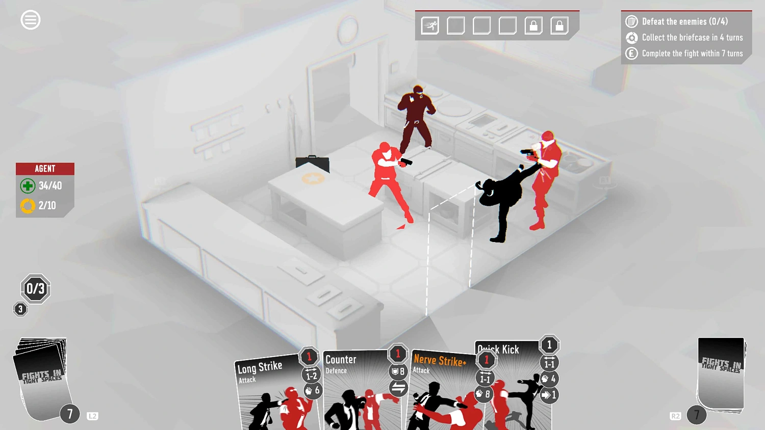 Fights in Tight Spaces