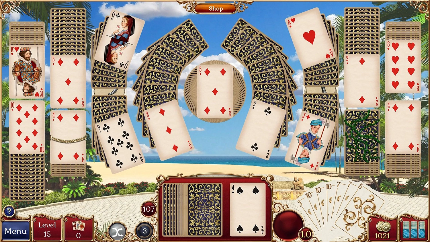 Jewel Match Solitaire X