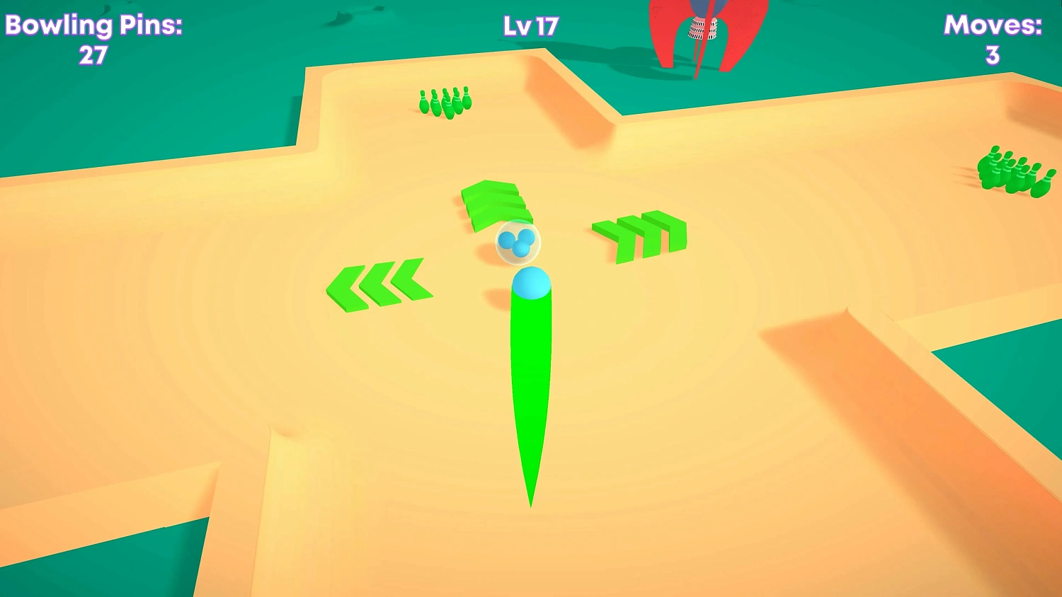 Bowling In A Skate Park