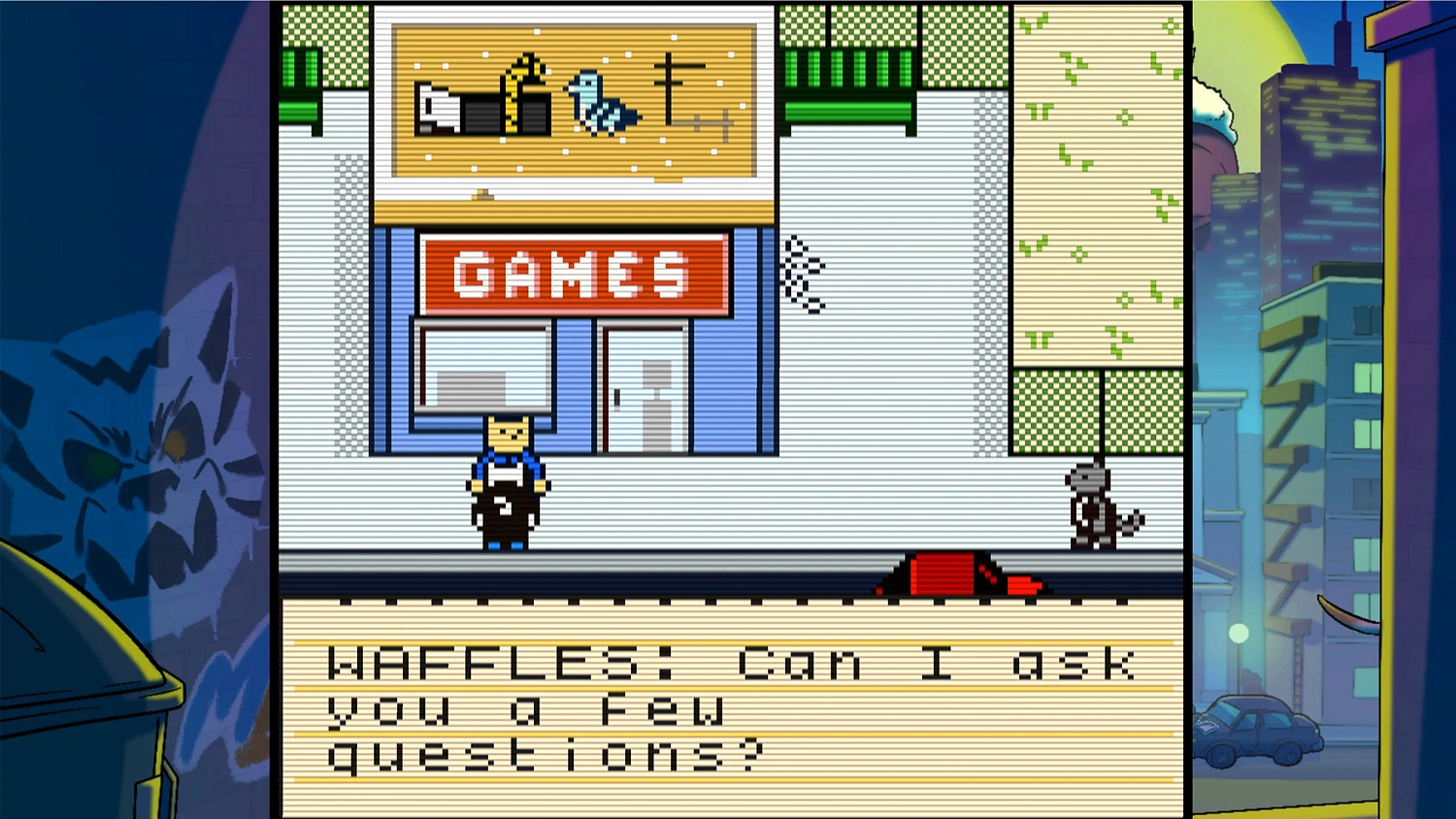 Inspector Waffles Early Days