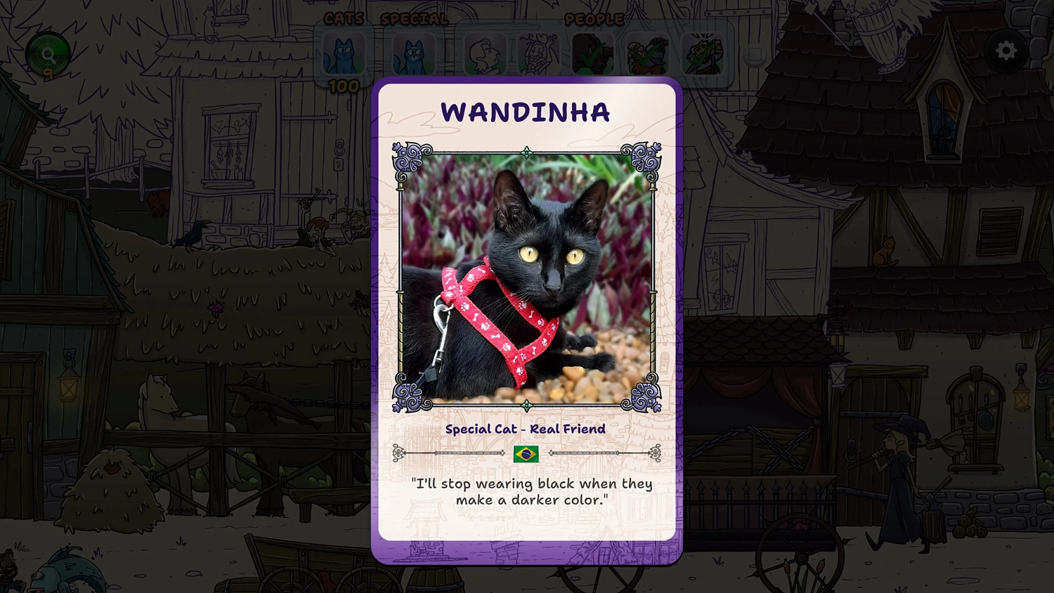 Hidden Cats in Spooky Village