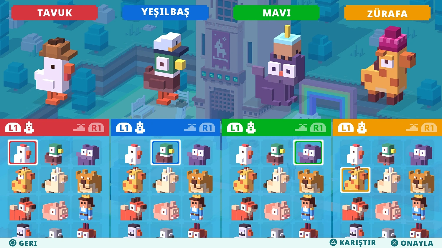 Crossy Road Castle