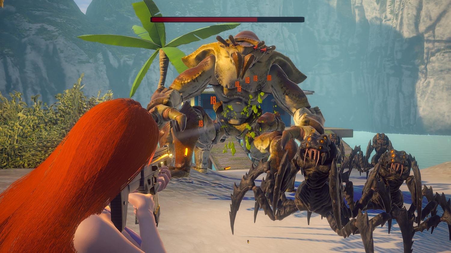 Anime Girls: Sun of a Beach