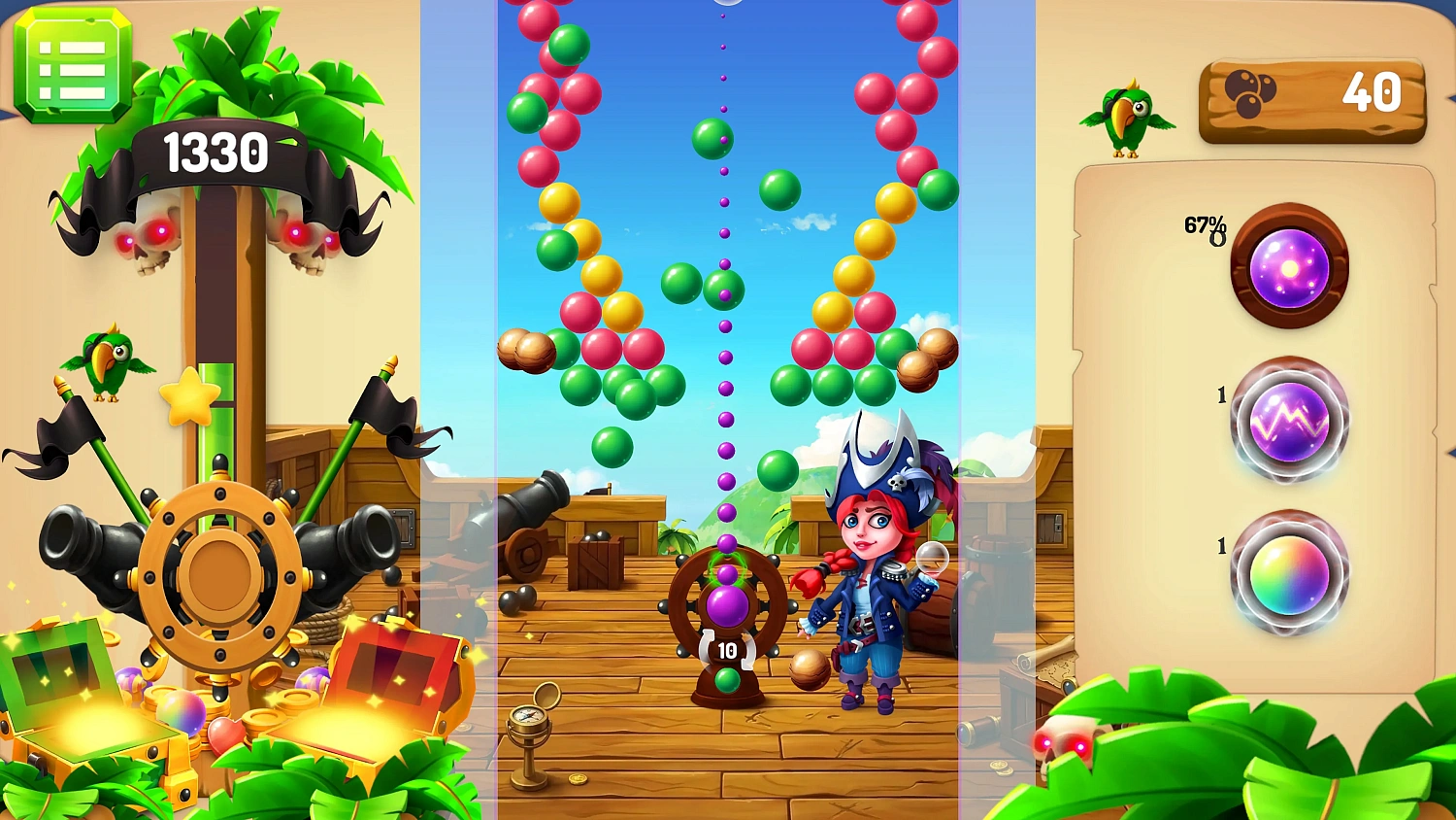 Bubble Shooter Piratery