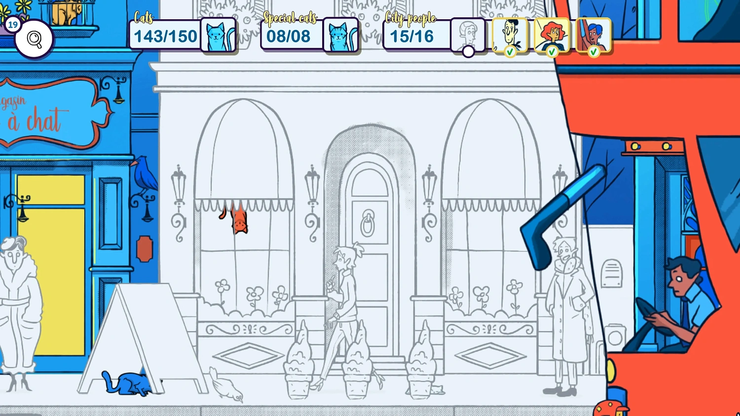 Hidden Cats in Paris