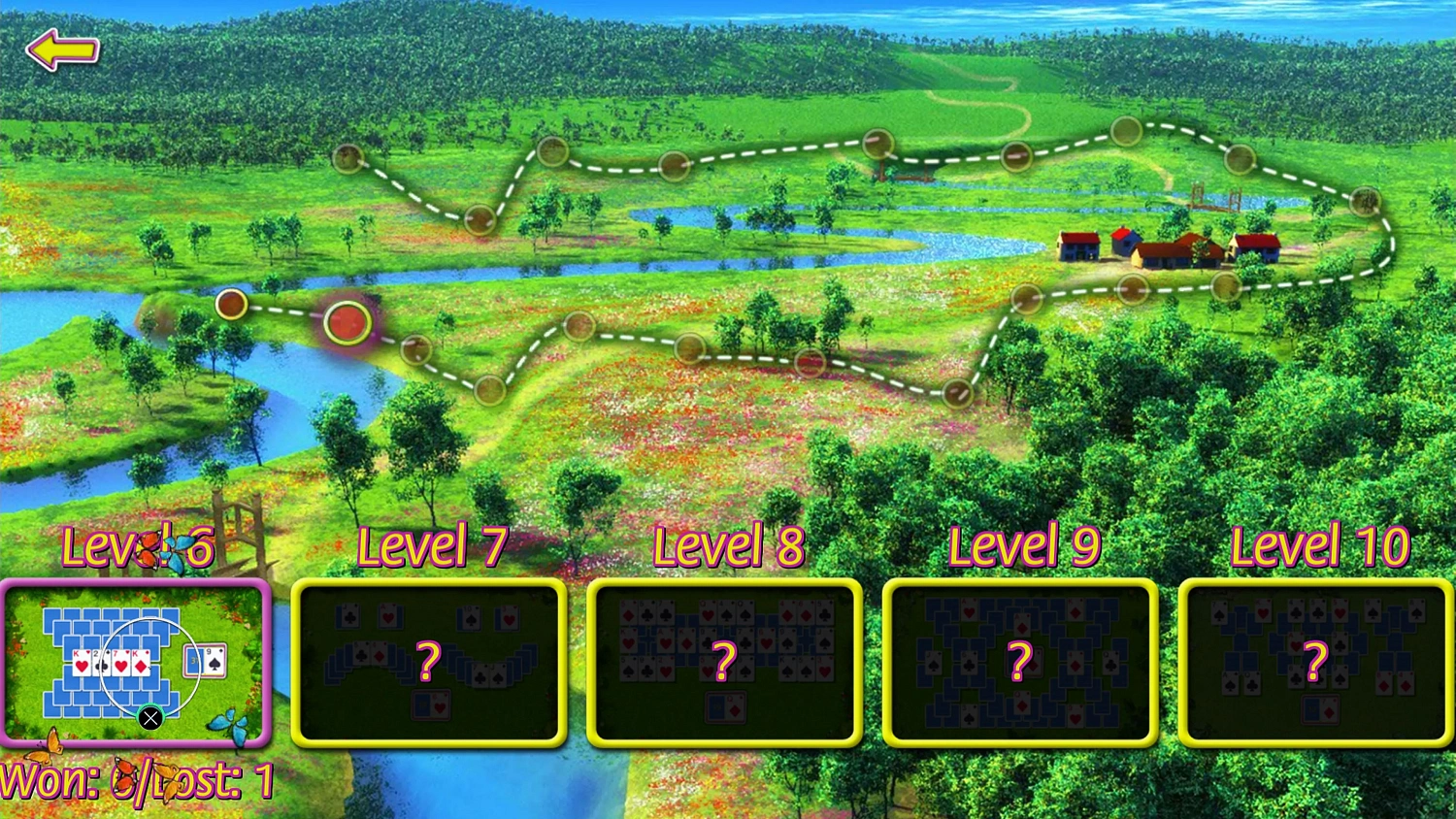 Summer Tri-Peaks Solitaire