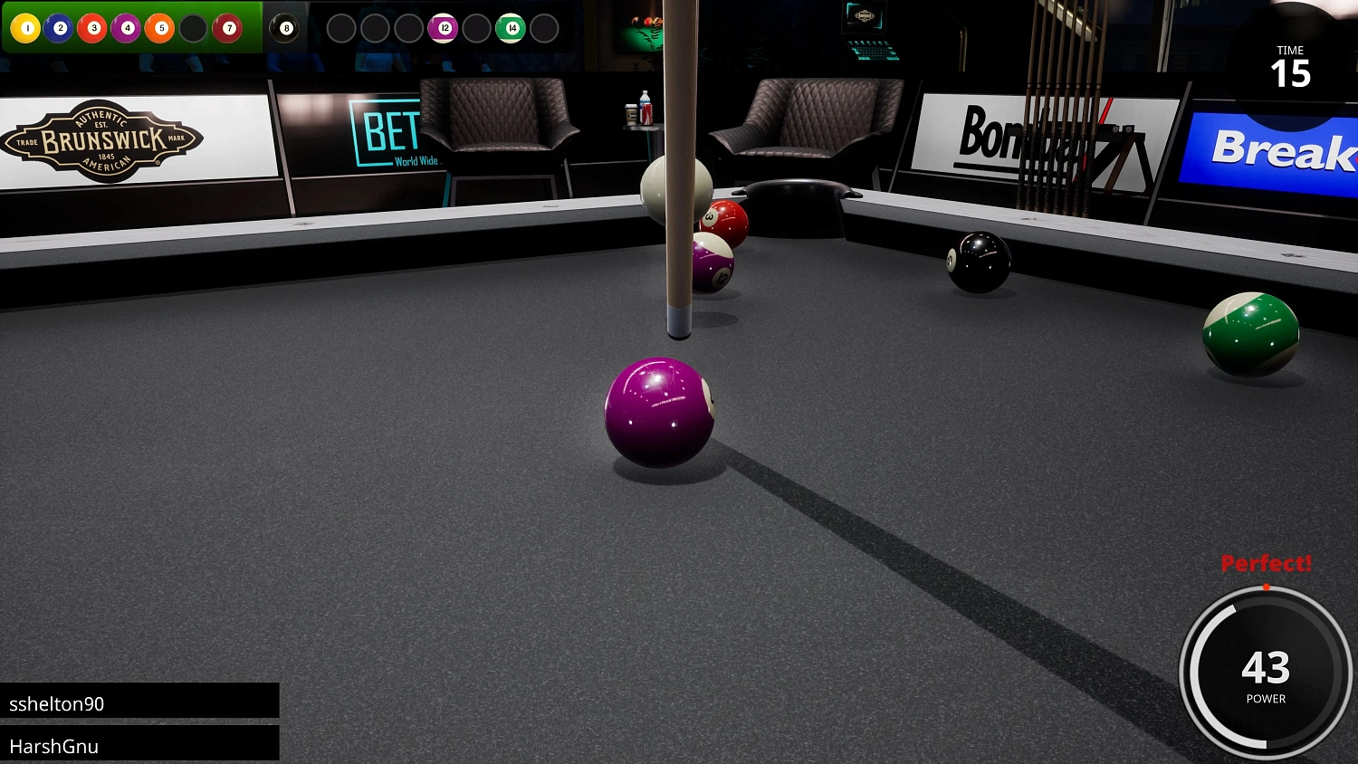 BRUNSWICK PRO BILLIARDS