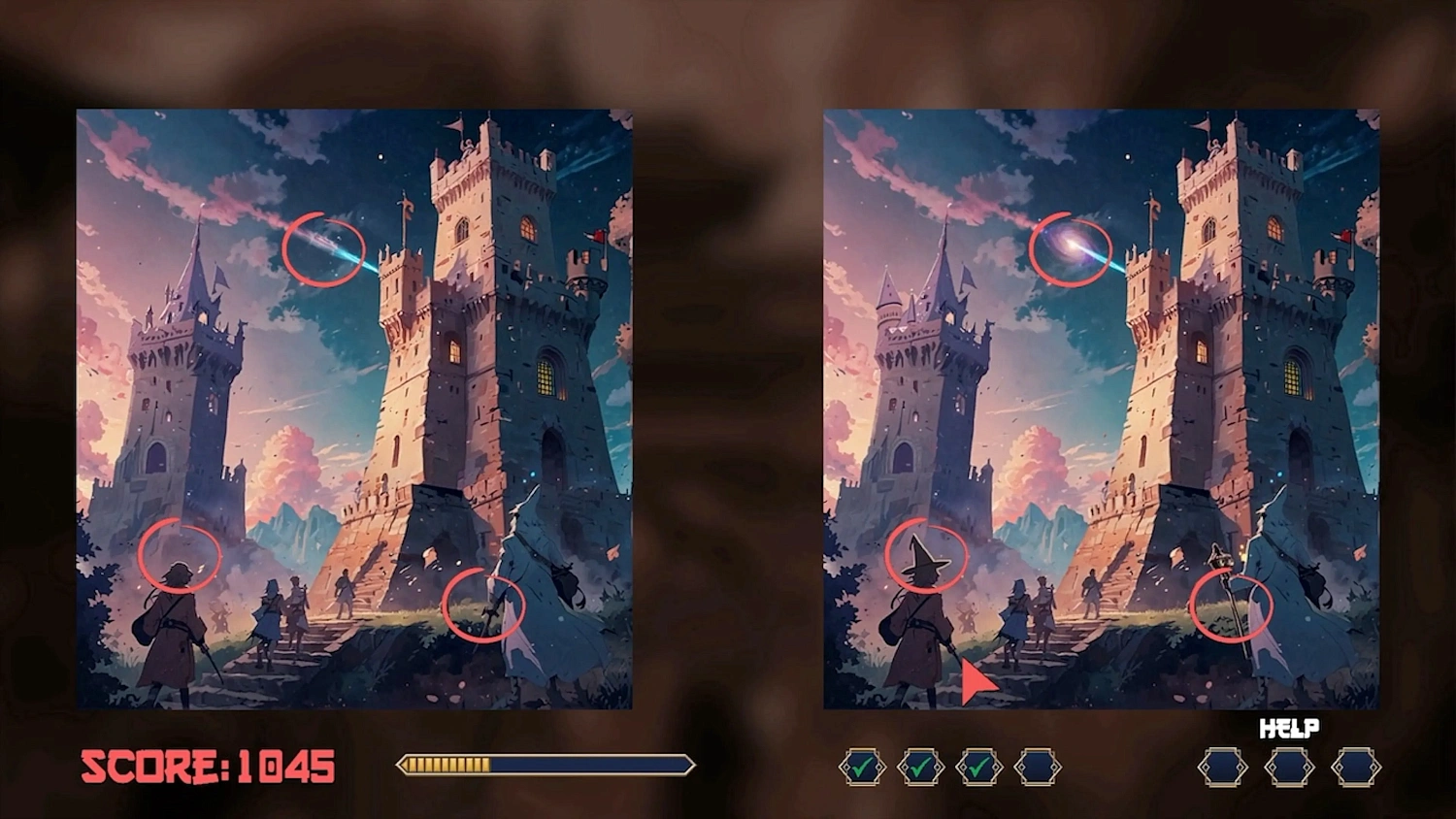 Spot The Difference Anime Edition