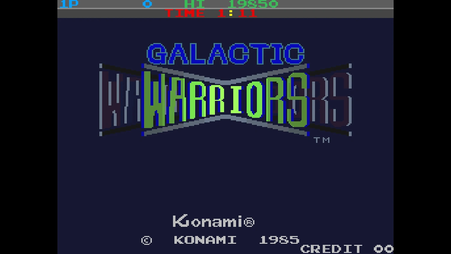 Arcade Archives 2 GALACTIC WARRIORS