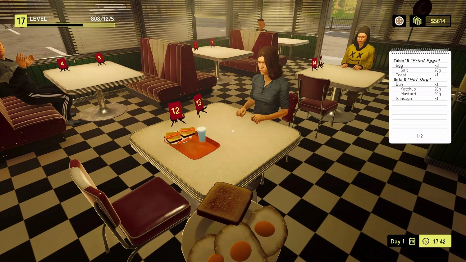 Road Cafe Simulator