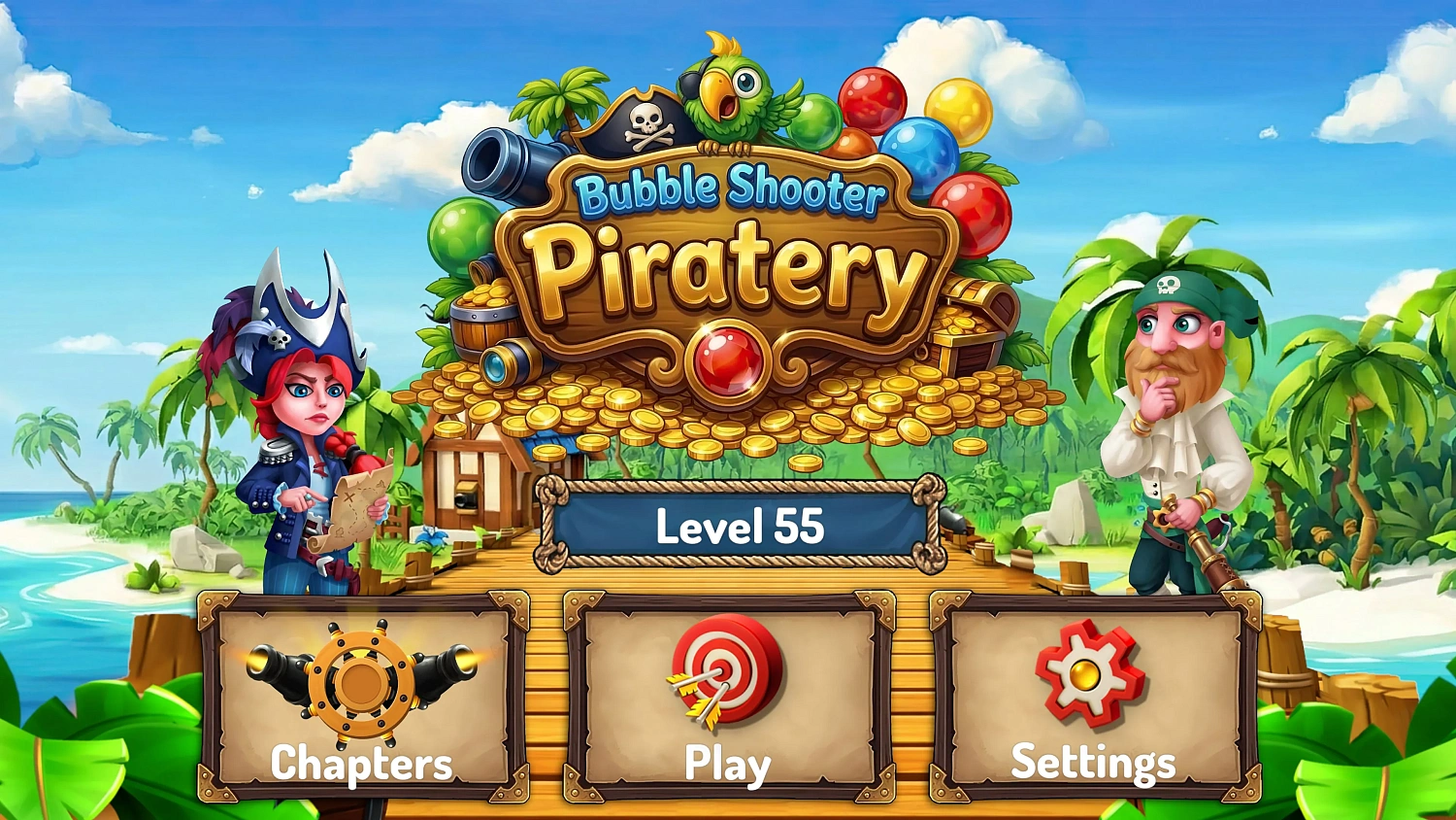 Bubble Shooter Piratery