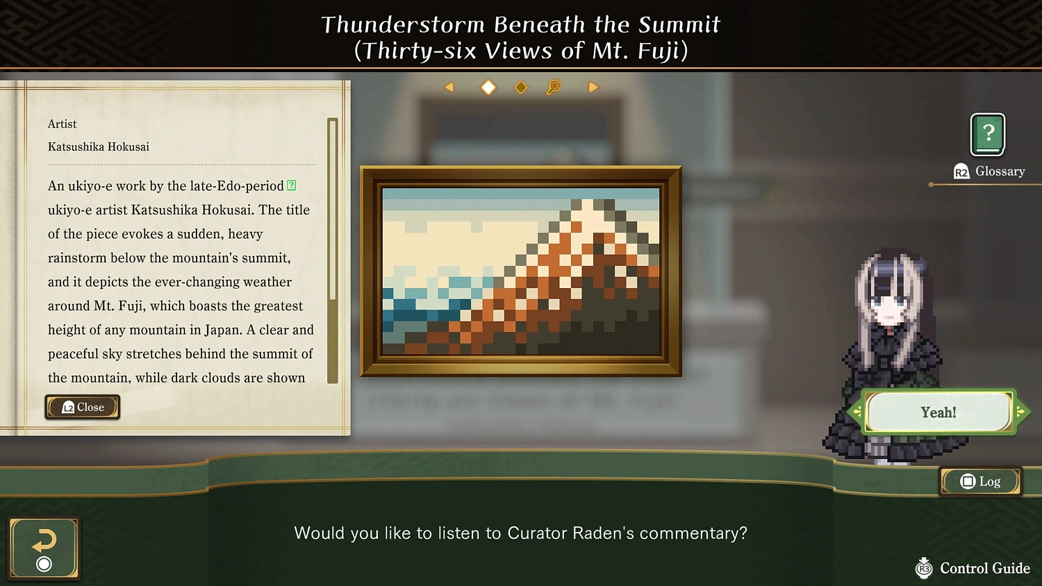 Juufuutei Raden's Guide for Pixel Museum