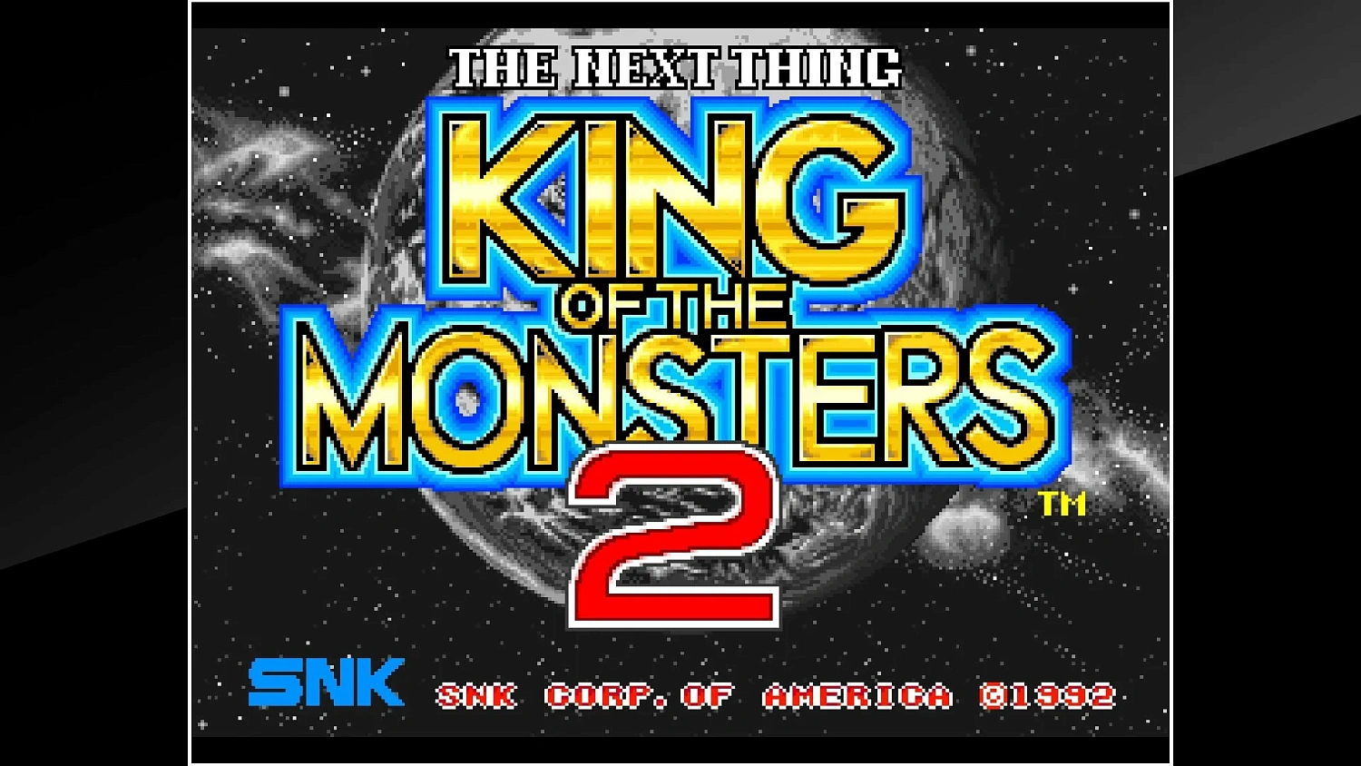 ACA NEOGEO KING OF THE MONSTERS 2