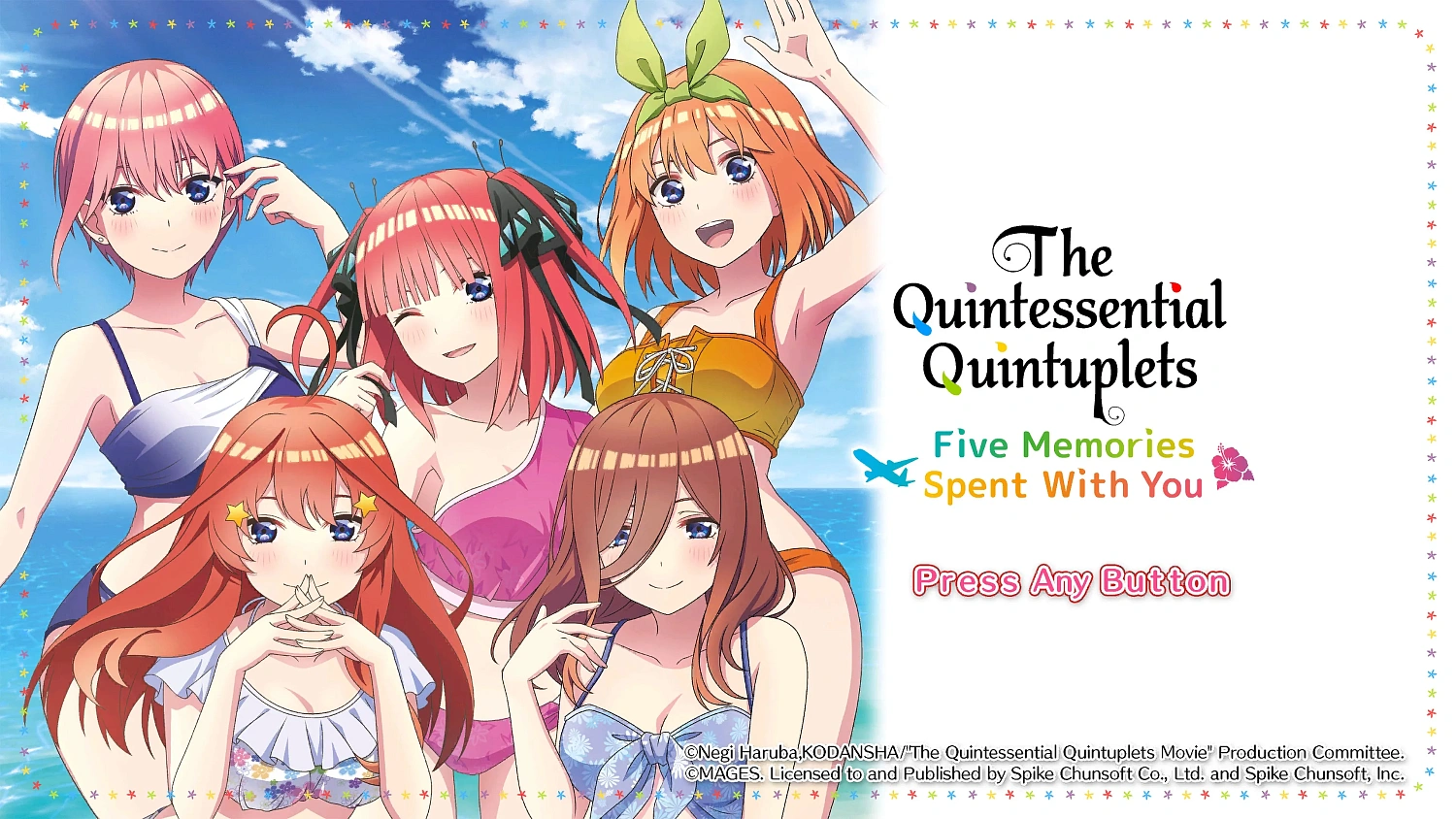 The Quintessential Quintuplets - Five Memories Spent With You