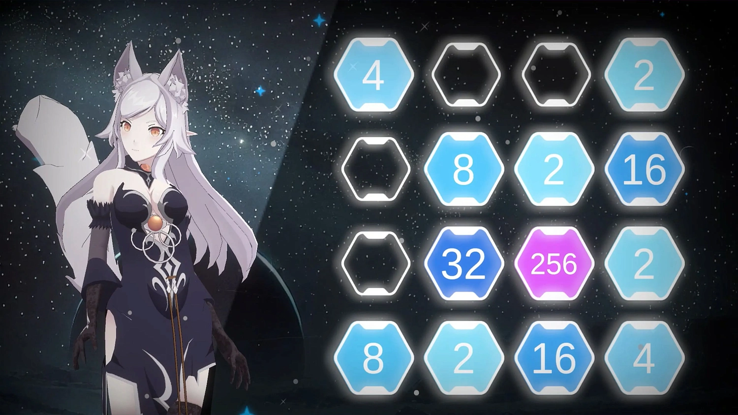 Battle Puzzle 2048 - Space Girls