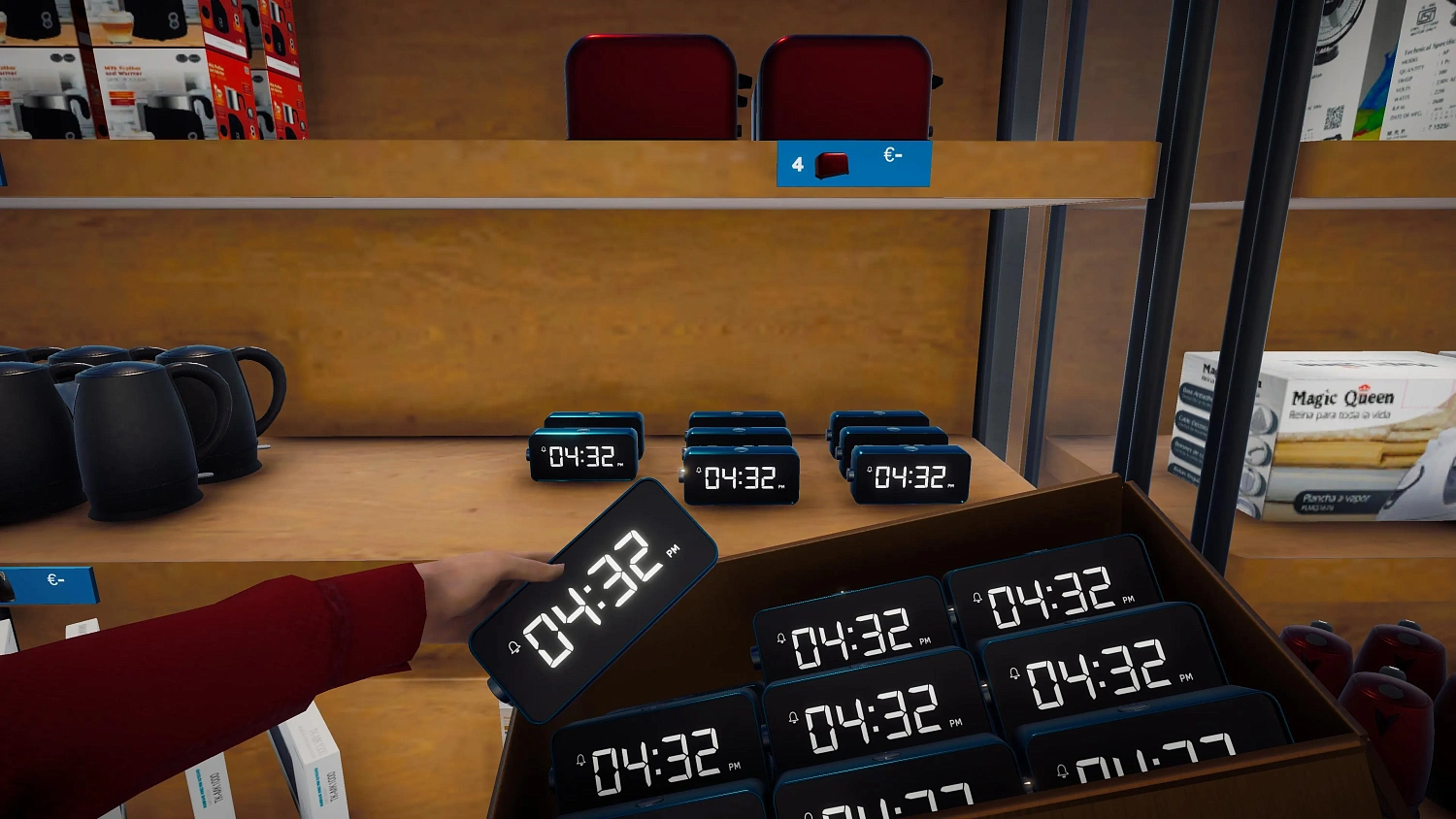 Electronics Supermarket Simulator