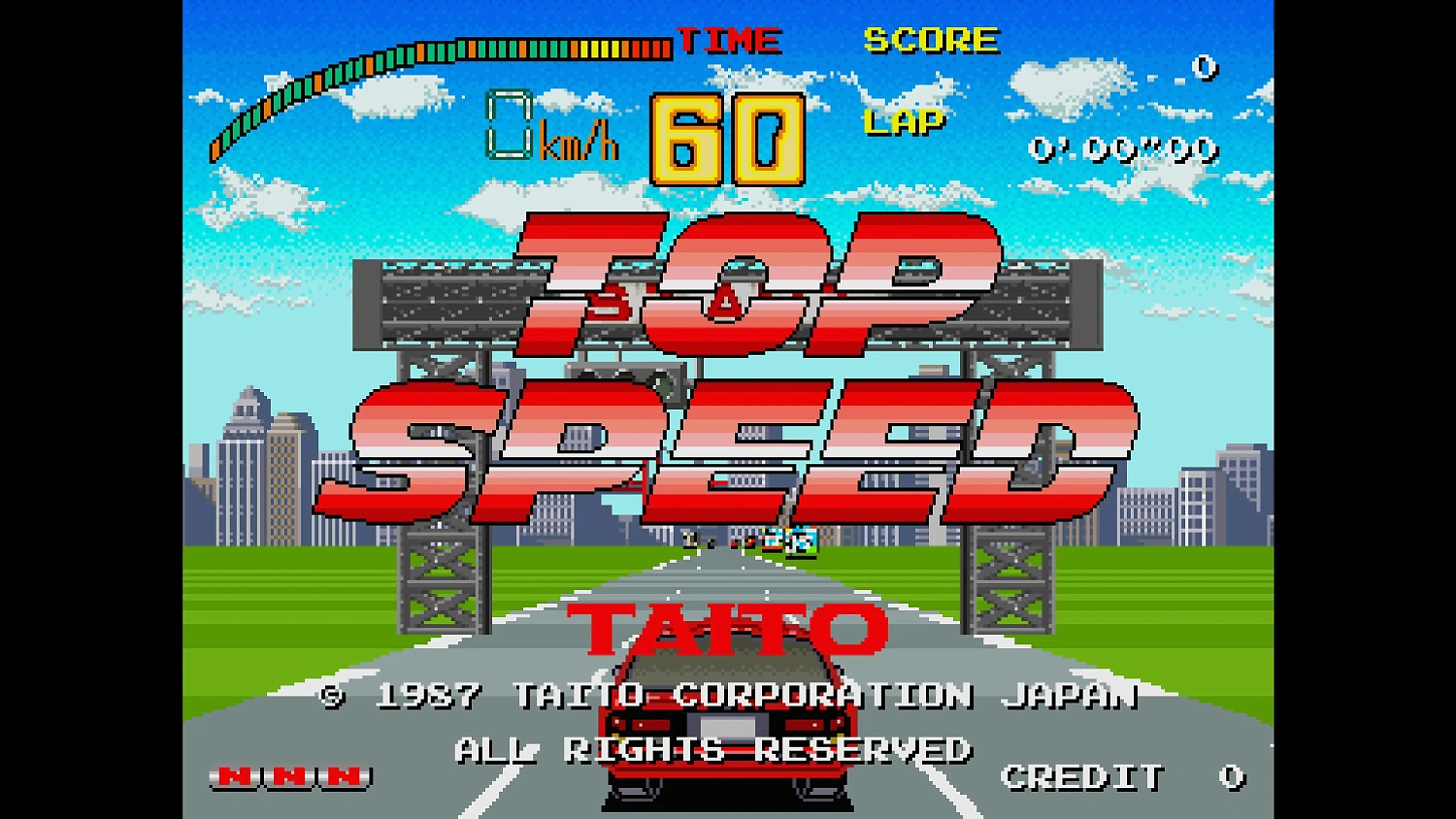 Arcade Archives 2 TOP SPEED