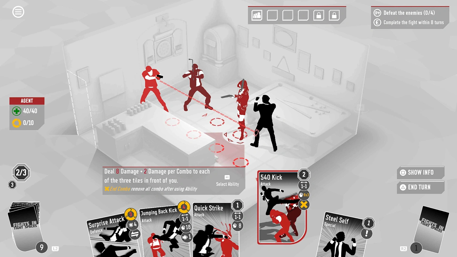 Fights in Tight Spaces