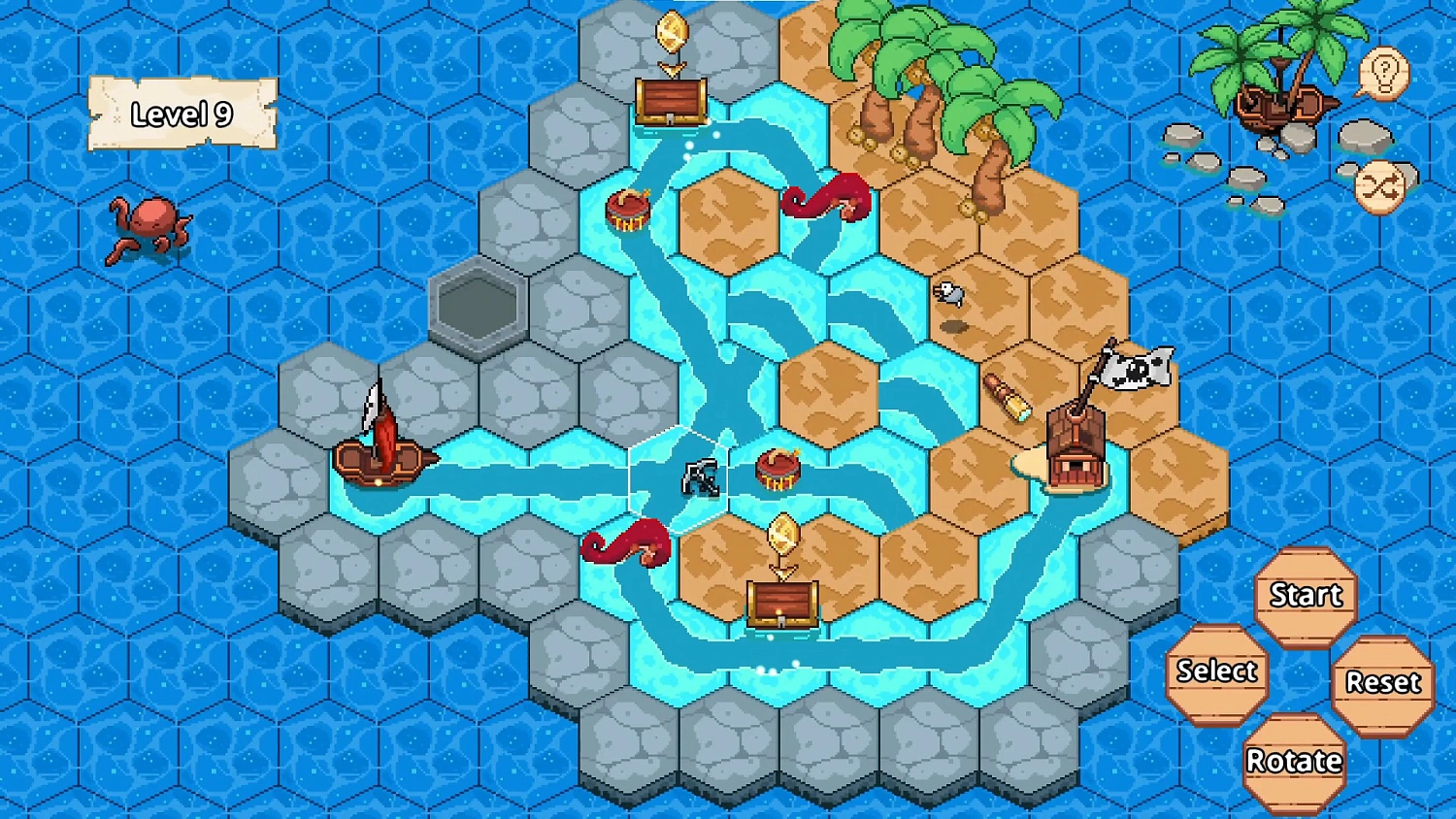 Pirate Trails: Tentacles and Treasures