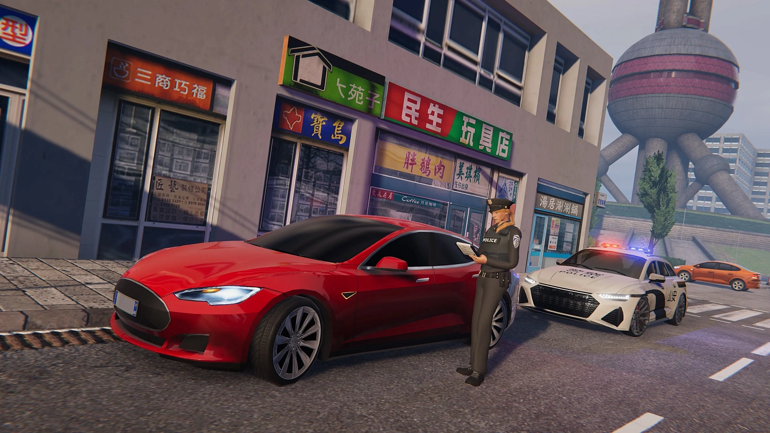 Police Car Simulator : EVO