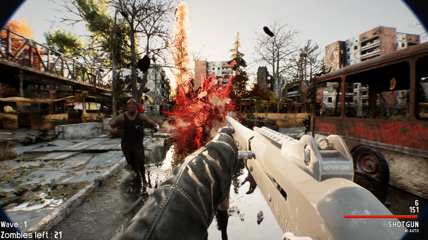 BodyCam Zombie Waves